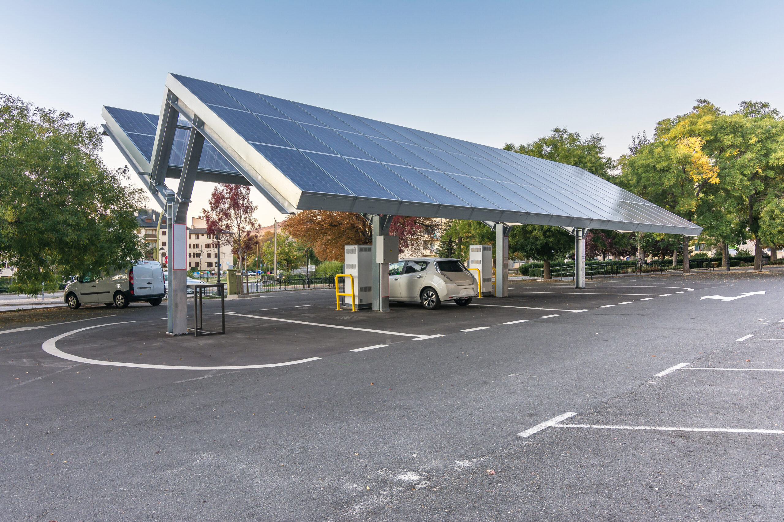 Ombrières photovoltaïques